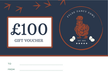 Load image into Gallery viewer, Fylde Fancy Fowl Gift Card